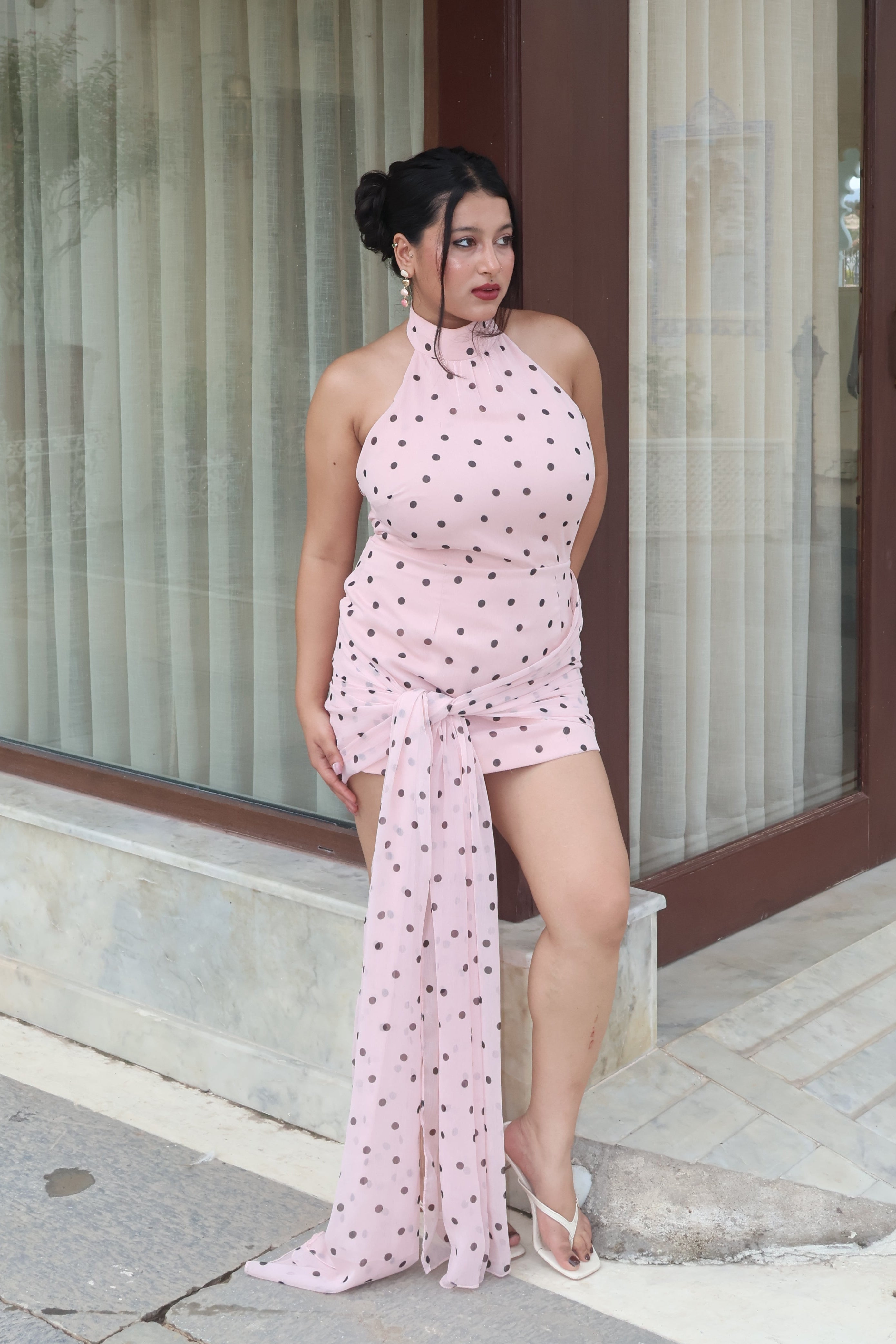 Vienna Tie-Up Dress